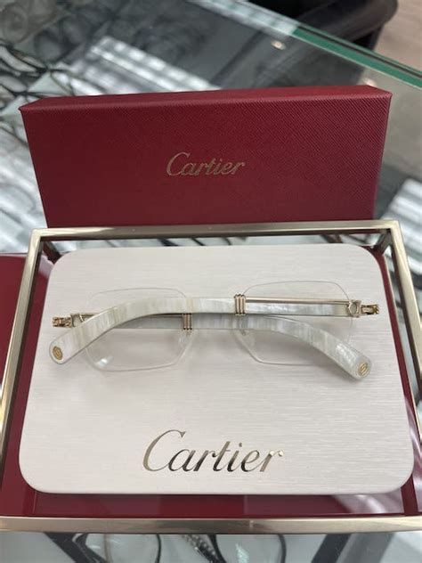 cartier white buffs replica|cartier white buffalo horn glasses.